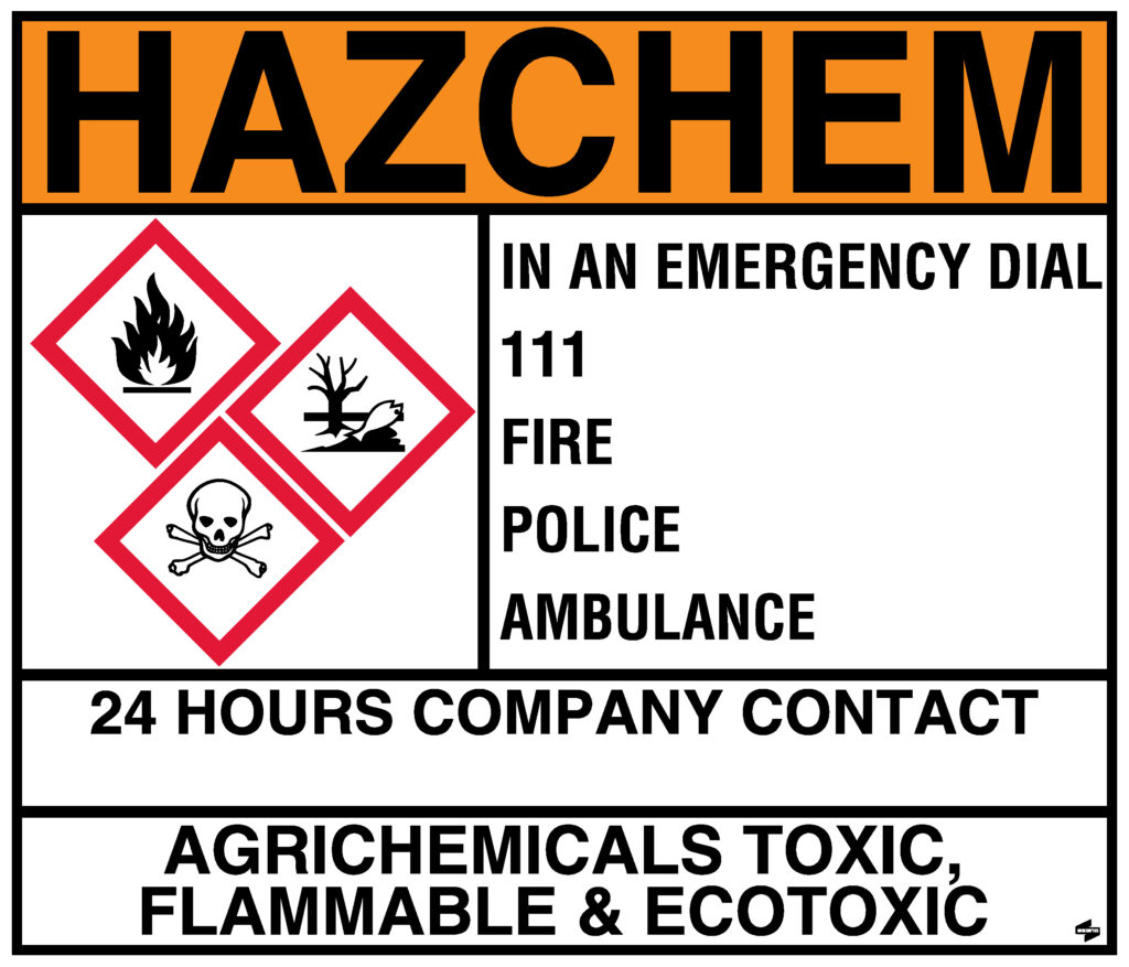 Hazardous Substances Storage Placarding Educhem Limited